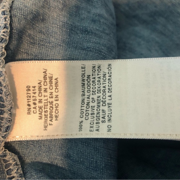 True Religion Blue Buddha Burnout Tee - Picture 6 of 6